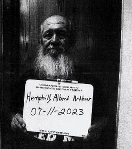 Albert Arthur Hemphill a registered Sex or Violent Offender of Oklahoma