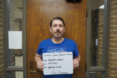 Shawn Westley Densmore a registered Sex or Violent Offender of Oklahoma