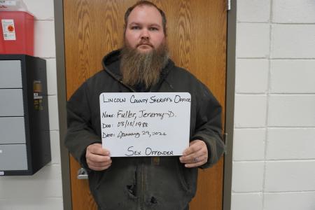 Jeremy D Fuller a registered Sex or Violent Offender of Oklahoma