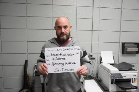 Sean Nicholas Burchfield a registered Sex or Violent Offender of Oklahoma