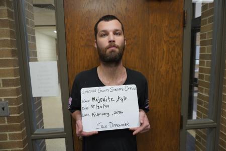 Kyle Andrew Majowitz a registered Sex or Violent Offender of Oklahoma