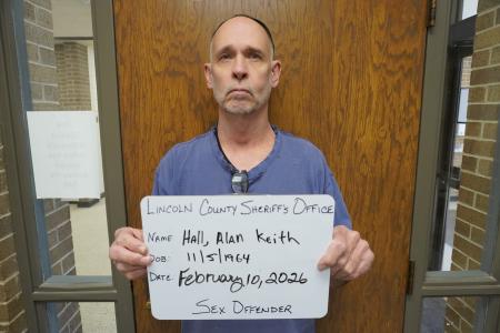 Alan Keith Hall a registered Sex or Violent Offender of Oklahoma