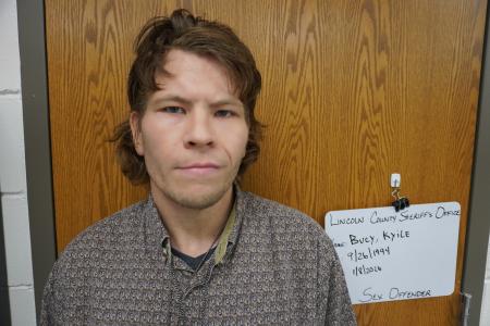 Kyile Levell Bucy a registered Sex or Violent Offender of Oklahoma