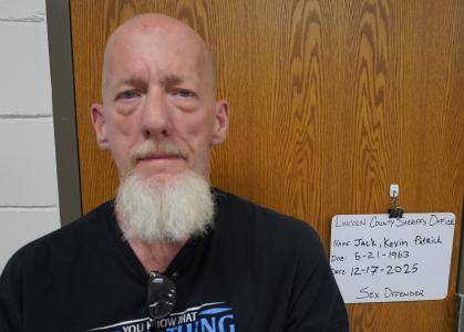 Kevin Patrick Jack a registered Sex or Violent Offender of Oklahoma