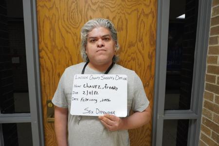 Freddy Chavez a registered Sex or Violent Offender of Oklahoma