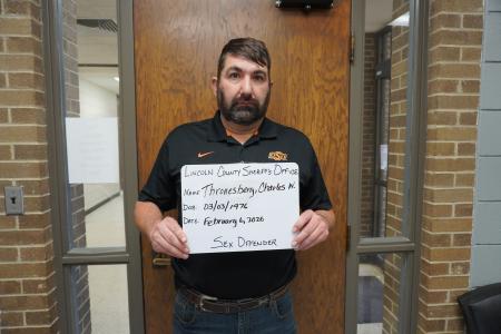 Charles Wayne Thronesbery a registered Sex or Violent Offender of Oklahoma