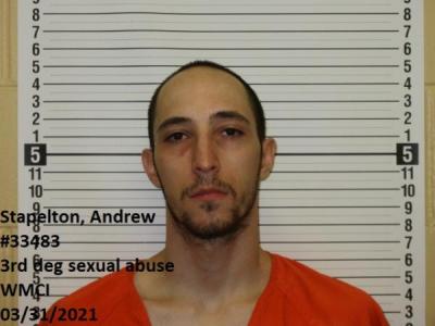 Andrew Trey Stapelton a registered Sex Offender of Wyoming