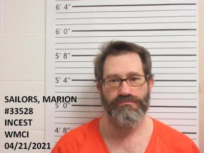Marion Sailors a registered Sex Offender of Wyoming