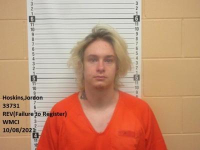 Jordon Jo Hoskins a registered Sex or Kidnap Offender of Utah