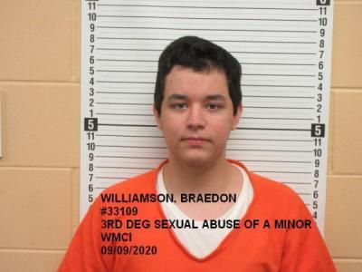Braeden Williamson a registered Sex Offender of Wyoming