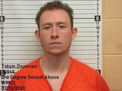 Donovan Michael Tatum a registered Sex Offender of Wyoming