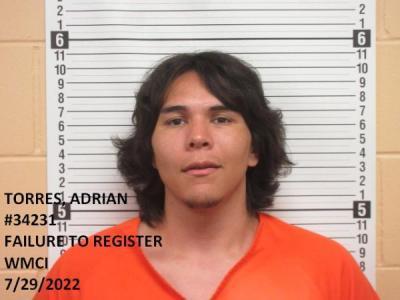 Adrian Michael Torres a registered Sex Offender of Wyoming