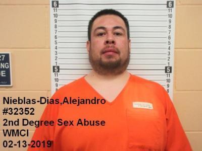 Alejandro N Nieblas-dias a registered Sex Offender of Wyoming