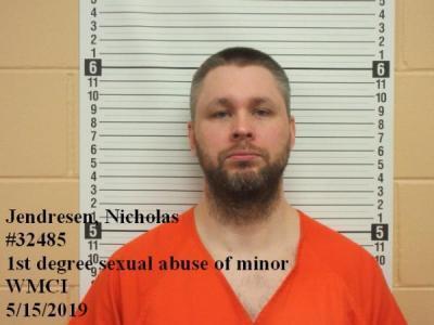 Nicholas Jendresen a registered Sex Offender of Wyoming