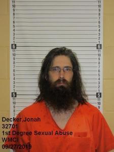 Jonah Josiah Decker a registered Sex Offender of Wyoming