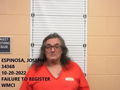 Joseph Ramos Espinosa a registered Sex Offender of Wyoming