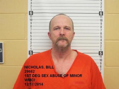 Bill Geice Nicholas a registered Sex Offender of Wyoming