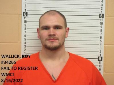 Roy Stephen Wallick a registered Sex Offender of Wyoming