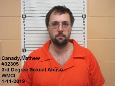 Mathew Canady a registered Sex Offender of Wyoming