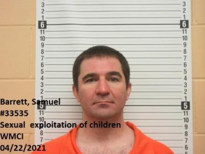 Samual Joseph Barrett a registered Sex Offender of Wyoming