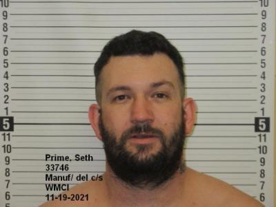 Seth Ray Prime a registered Sex Offender of Wyoming
