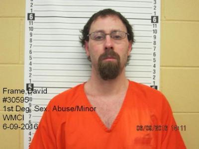 David Frame a registered Sex Offender of Wyoming