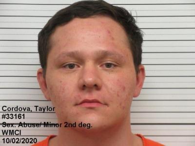 Taylor Christian Cordova a registered Sex Offender of Wyoming
