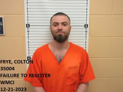 Colton Frye a registered Sex Offender of Wyoming