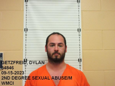 Dylan Ray Getzfreid a registered Sex Offender of Wyoming