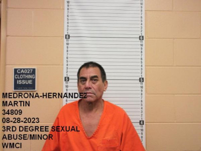 Martin Medrano-hernandez a registered Sex Offender of Wyoming