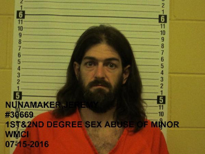 Jeremy Michael Nunamaker a registered Sex Offender of Wyoming