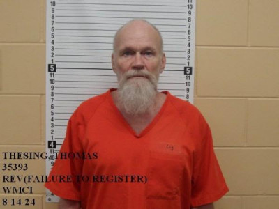 Thomas John Thesing a registered Sex Offender of Wyoming