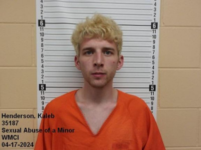 Kaleb Thomas Henderson a registered Sex Offender of Wyoming