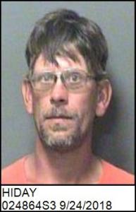 Robert Edward Hiday a registered Sex or Violent Offender of Indiana