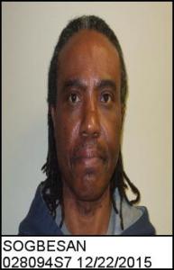 Eyilade Alexander Sogbesan a registered Sex Offender of California