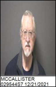 Joseph Hansford Mccallister a registered Sex Offender of North Carolina