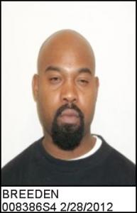 Tyrone Breeden a registered  of North Carolina