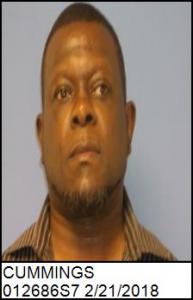 Derrick Abatio Cummings a registered Sex Offender of North Carolina