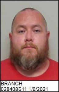 Dustin Graham Branch a registered Sex Offender of North Carolina