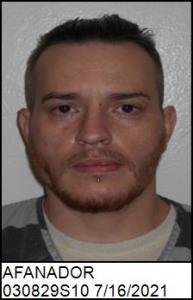 Javier Afanador a registered Sex Offender of North Carolina