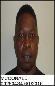 Leon Junior Mcdonald a registered  of North Carolina