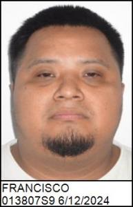 Thomas Diego Francisco a registered Sex Offender of North Carolina