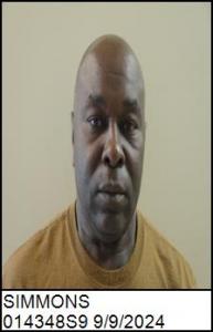 Anthony George Simmons a registered  of North Carolina