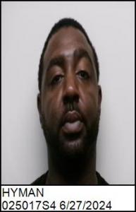 Kevin Rashawn Hyman a registered Sex Offender of North Carolina