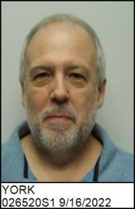 Allen Patrick York a registered Sex Offender of North Carolina