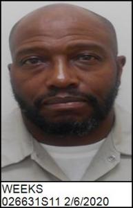 Reginald Carlton Jr Weeks a registered Sex Offender of North Carolina