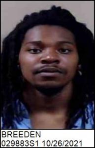 Xavier Terell Breeden a registered Sex Offender of North Carolina