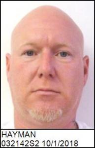 Benjamin Eugene Hayman a registered Sex Offender of North Carolina