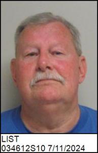 Gilbert D List a registered Sex Offender of North Carolina