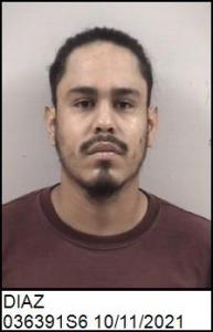 Brandon Miguel Diaz a registered Sex Offender of North Carolina